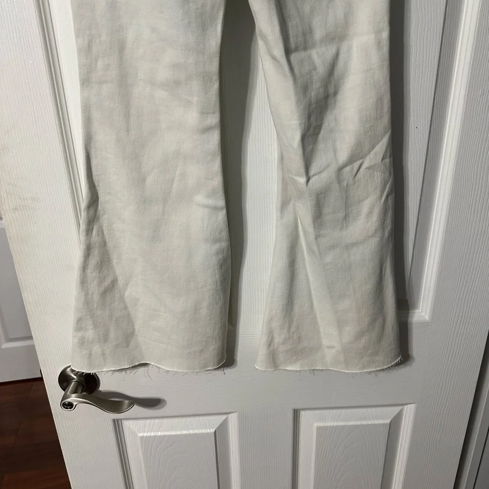 NWT Women's Vervet Alison Flared White Wash Jeans - Picture 9 of 14